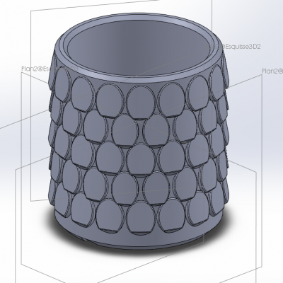 Pot ecaille 80 x 90